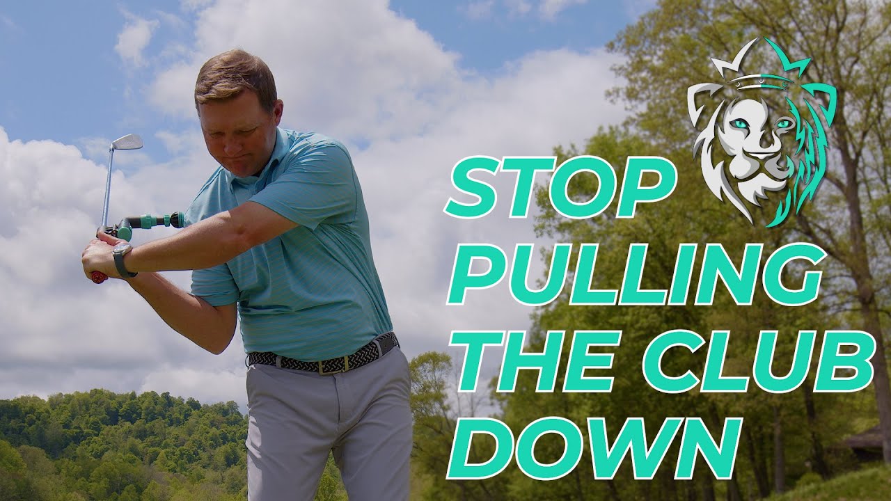LagMaster Golf Training Aid-  Stop Pulling The Club Down