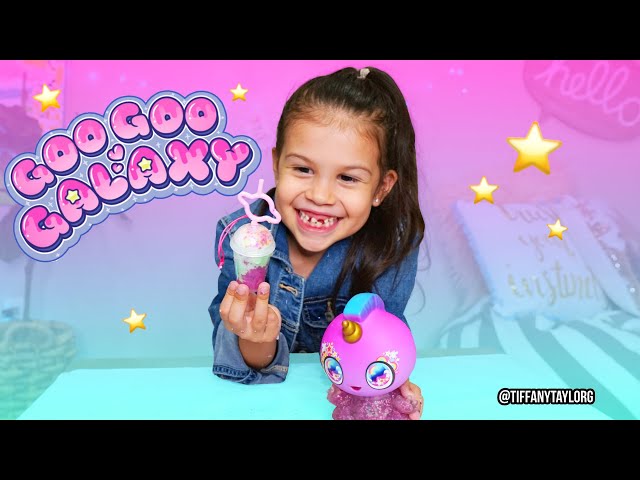 Boneca Goo Goo Galaxy, Slime DIY & Kit brilhante – Crie, Alimente, Encha e  Faça Refil, Boneca Goo Goo Galaxy