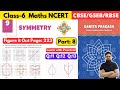 Class 6 Maths Ganita Prakash Chapter 9 Symmetry | Part 8 figure it out page 223 #grade6math