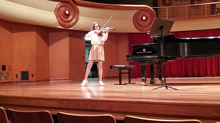 Diana at Masterclass with Sheila Browne. Viola Con...