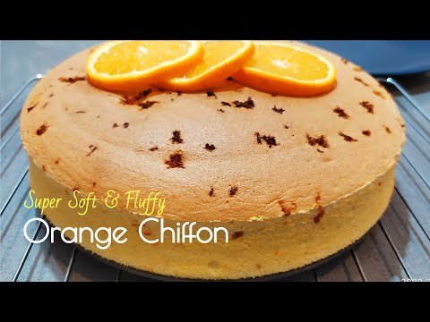 Video Cách Làm Bánh Chiffon Cam Ăn Là Nghiền | Bí quyết... - youtube