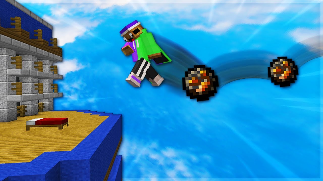 Bedwars Double Fireball Jumping