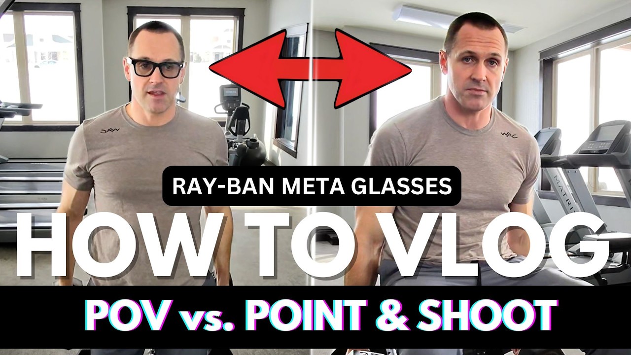 HOW TO VLOG: POV vs. Point & Shoot | Ray-Ban Meta Glasses