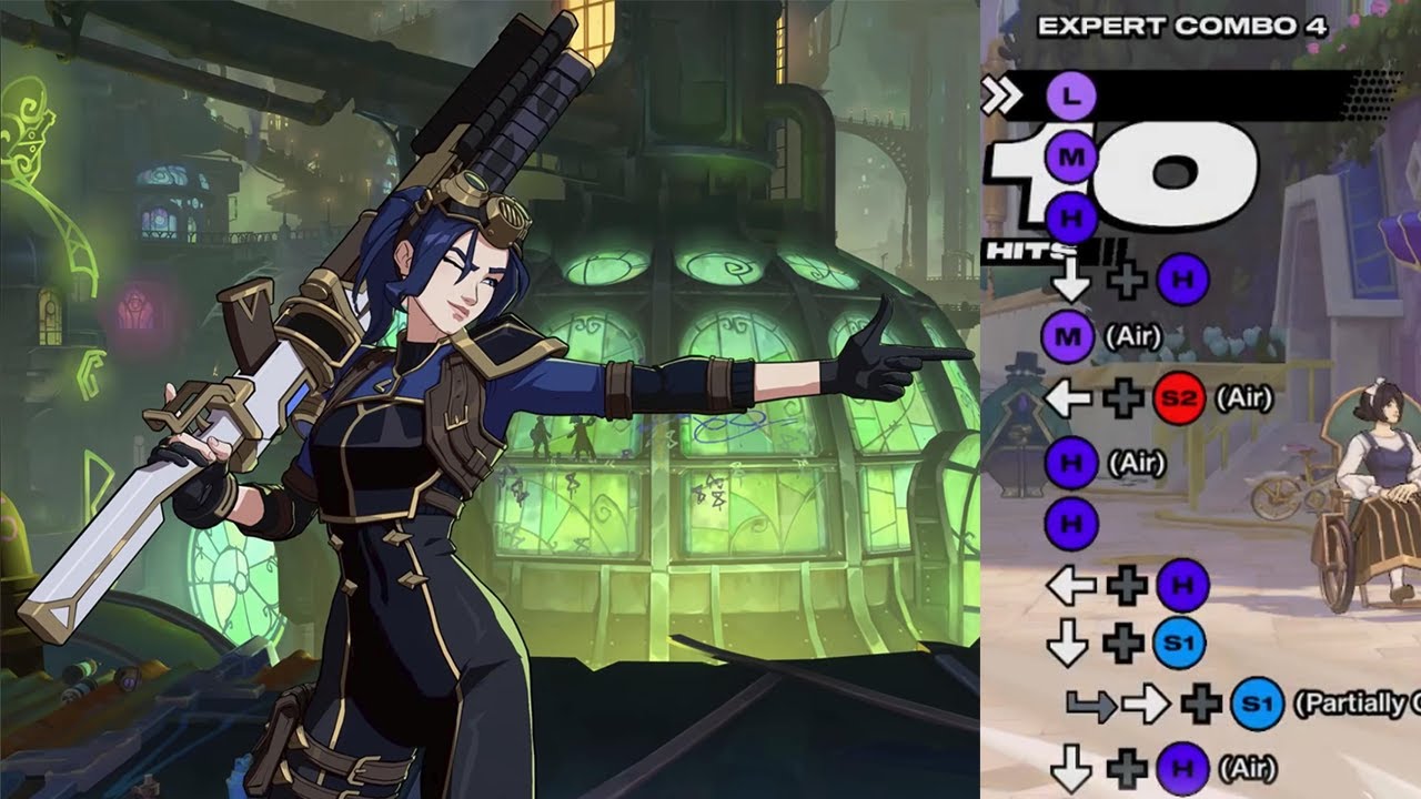 How Hard Are Caitlyns Combos in 2XKO?