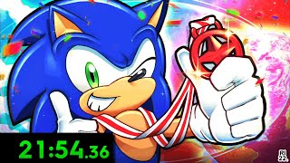 This Sonic Adventure 2 Speedrun took me 39,831 attempts...