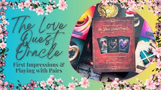 The Love Quest Oracle | Intuitive Imagery w/ a Guidebook for Seers | Walkthrough & Pairings
