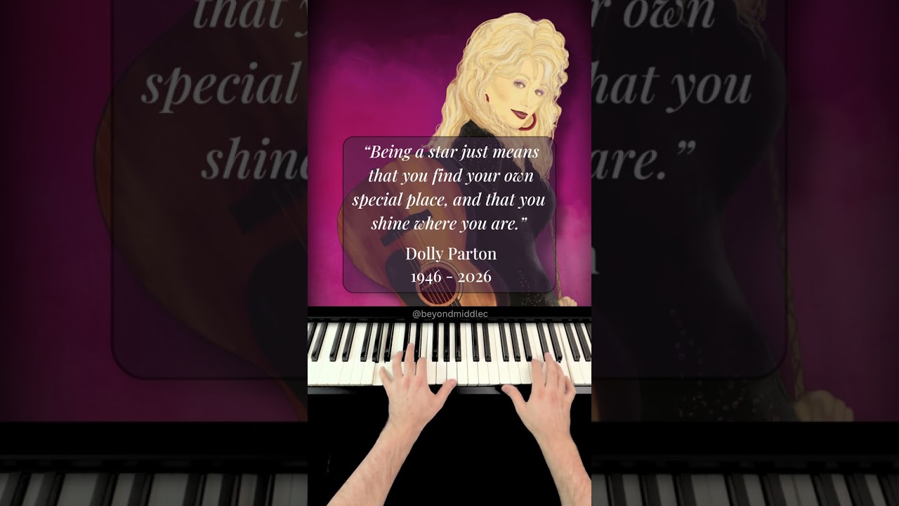 Remembering Dolly Parton (1946–2026) 🕯️ Piano Reflection #Shorts #DollyParton