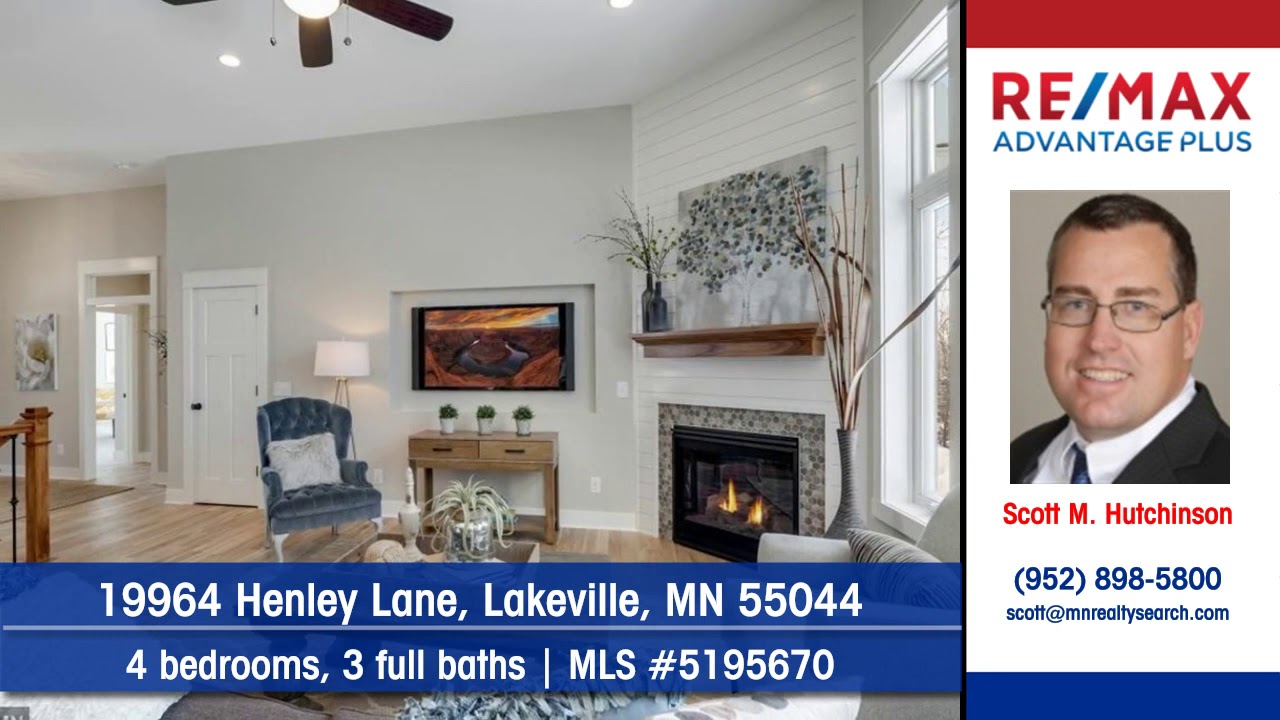 Homes for sale 19964 Henley Lane Lakeville MN 55044 RE/MAX Advantage