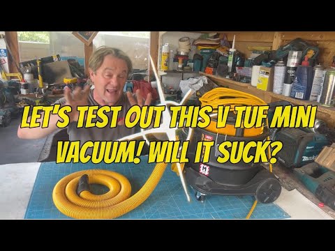V tuf mini vacuum test part 2