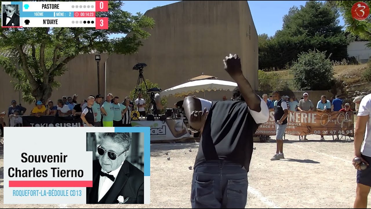 Miniature de la vidéo : 16e PASTORE vs N'DIAYE : Pétanque à Roquefort-la-Bédoule, souvenir Charles Tierno