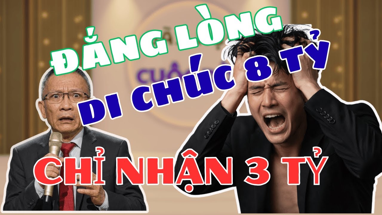 BỐ VIẾT DI CHÚC ĐỂ LẠI CHO CON 8 TỶ,CON CHỈ ĐƯỢC 3 TỶ,  KHÔNG CÓ NHÂN CHỨNG | Bài học cuộc sống.