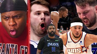 yeah, LUKA MIGHT BE GOING TO THE FINALS 🔥MAVERICKS VS SUNS *REACTION* NEW LOOK MAVS ARE CRAZY !