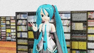 [MMD Vine] When Miku goes to the library.