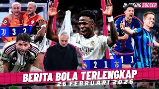 Vinicius GOYANG Benfica Lagi 🕺 Juve GUGUR, Italia Tinggal Atalanta 😭 Galatasaray \u0026 PSG ke 16 Besar