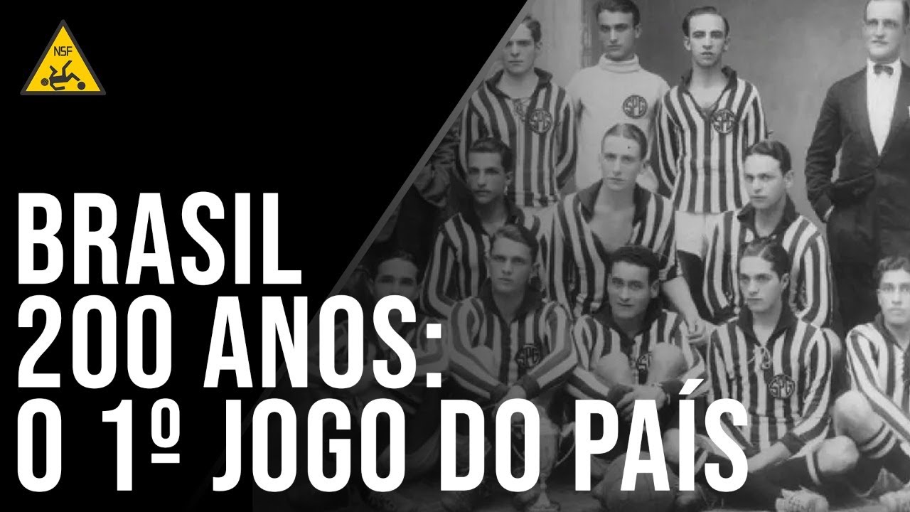 O primeiro jogo de futebol no Brasil faz aniversário hoje. Mas foi mesmo o  primeiro?