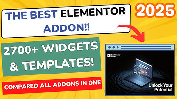 Beste Elementor Addons Plugin in 2025 🔥 Getest en vergeleken (Goedkoopste en Krachtigste)