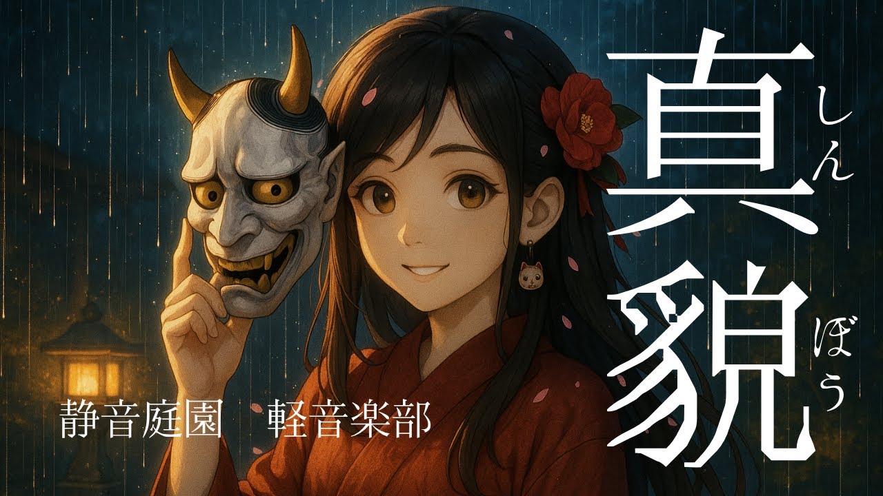 真貌（しんぼう）｜静音庭園 軽音楽部【二字連歌シリーズ】#静音庭園#軽音楽部#二字連歌#JapaneseRock#和ロック#オリジナル#