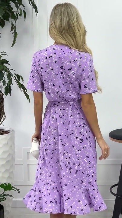 Платье Полина (сирень) П10553 #lookoftheday #fashionstyle #одежда # ...