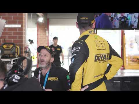 Race Day Behind The Scenes with Dewalt Racing