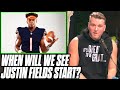 Pat McAfee Talks When We Could See Justin Fields In A Starting Roll