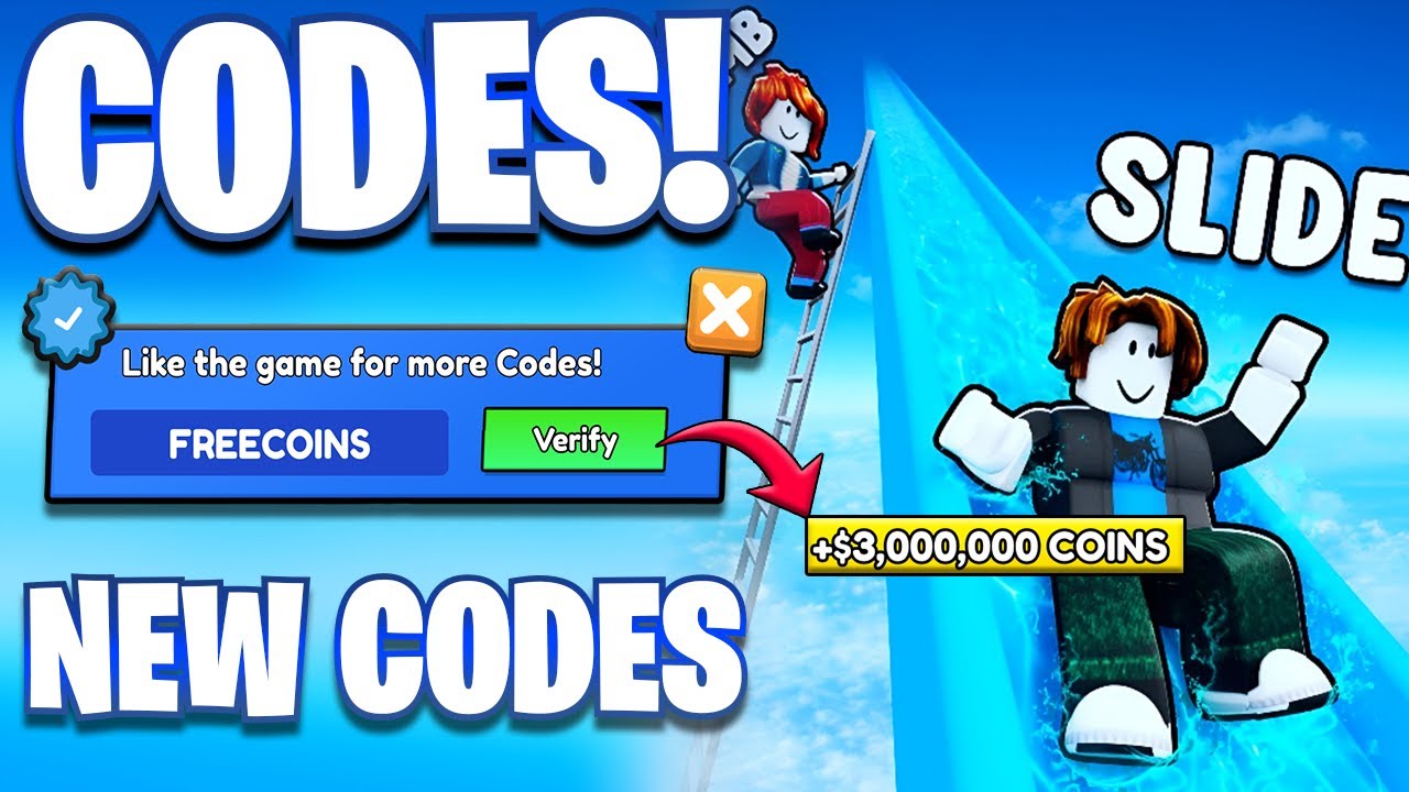 *NEW* ALL WORKING CODES FOR CLIMB AND SLIDE IN 2025 - ROBLOX CLIMB AND ...