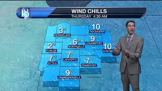 Some snow, bitter cold ahead.