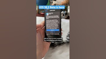 iOS 18.2 Beta is here!
