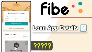 Fibe Loan App Details