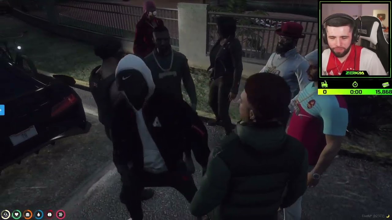 Zerkaa/Tommy T Talking About Their Sidemen Bodyguard Big Steve GTA RP