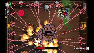 The Binding of Isaac: Afterbirth - D100 fun on filling greed machine run.