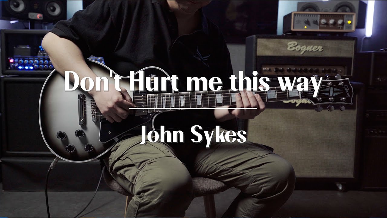 Don’t hurt me this way - John Sykes I Gibson Custom Les Paul Custom Demo