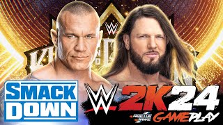 Wwe 2K24 Randy Orton Vs Aj Styles King Of The Ring Tournament Match Prediction Or Spoiler?