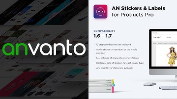 AN Stickers & Labels for Products Pro - PrestaShop