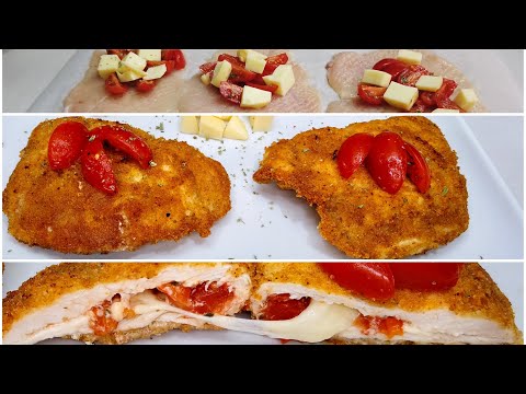 Video: Cotolette Di Pollo Con Ripieno