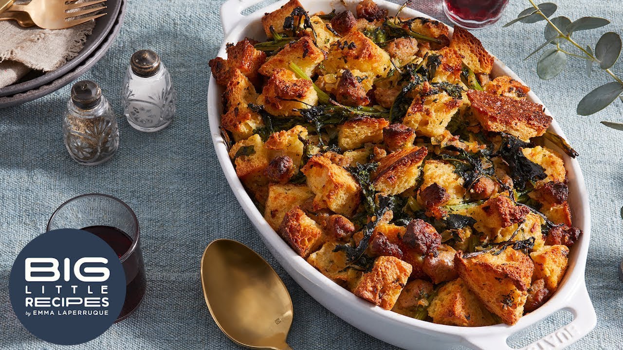 Sausage & Broccoli Rabe Stuffing | Big Little Recipes | Food52