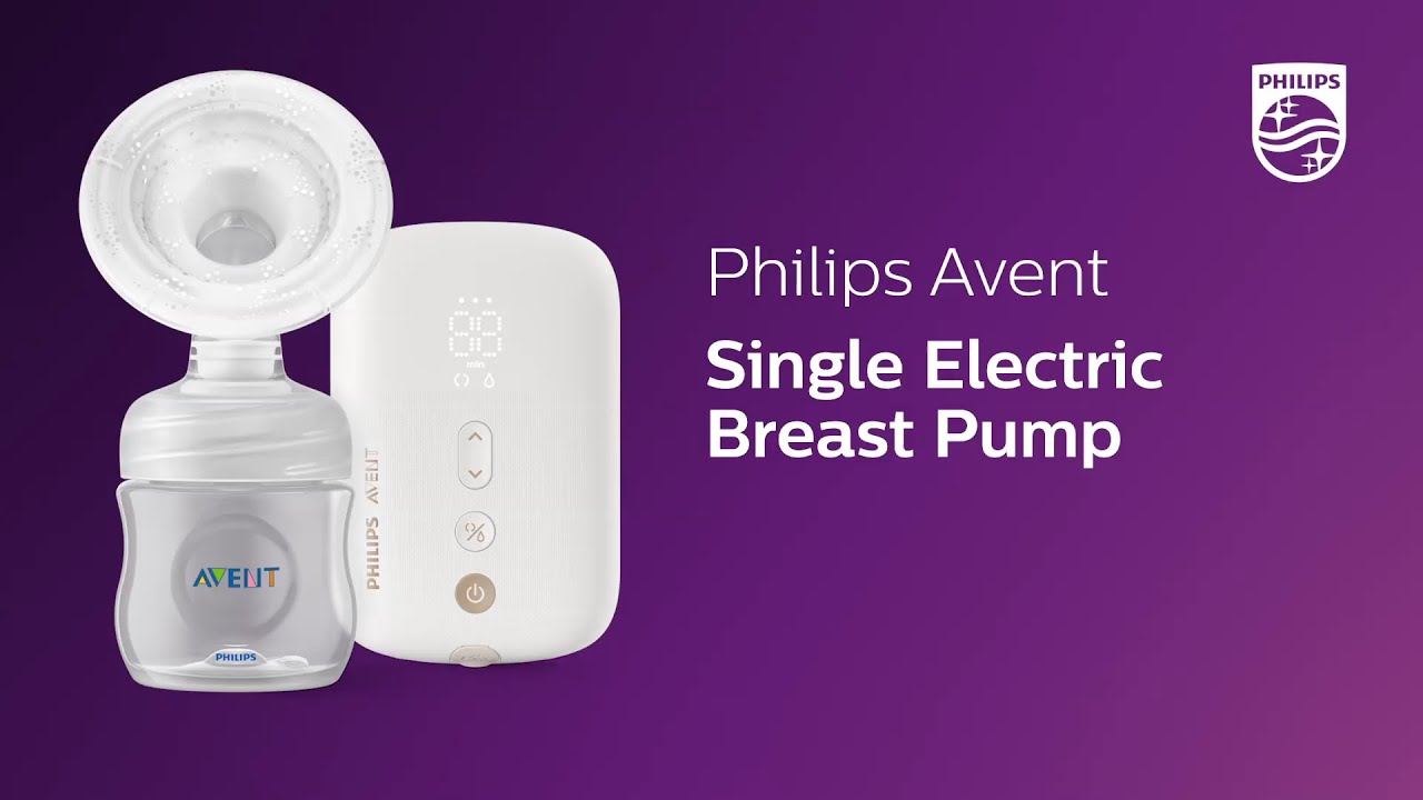 Philips Avent Single Electric Breast Pump SCF396/11 Product Overview 