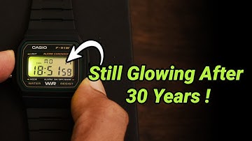 Het verlicht slechts de helft van het scherm... En dat is de magie! Casio F91W Backlight Tribute ⌚💡