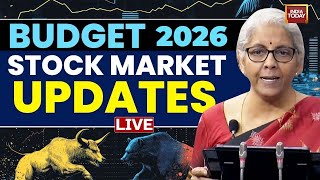 India Today LIVE: Stock Market News | Union Budget 2026 Live | Lok Sabha | Sansad Tv | Budget 2026