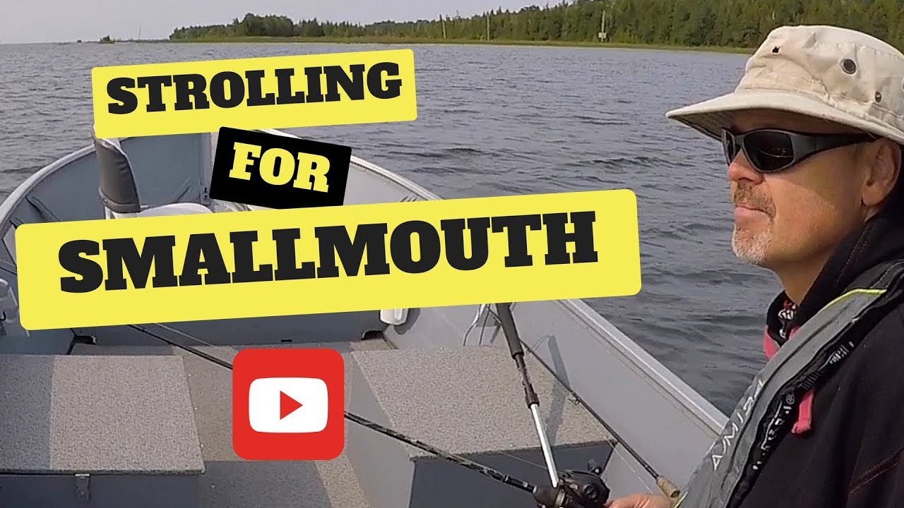 TROLLING FOR SMALLMOUTH BASS ~ Slow Trolling Lake Huron for large bass
