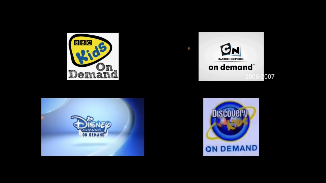 BBC Kids on Demand/Cartoon Network on Demand/Disney Channel on Demand