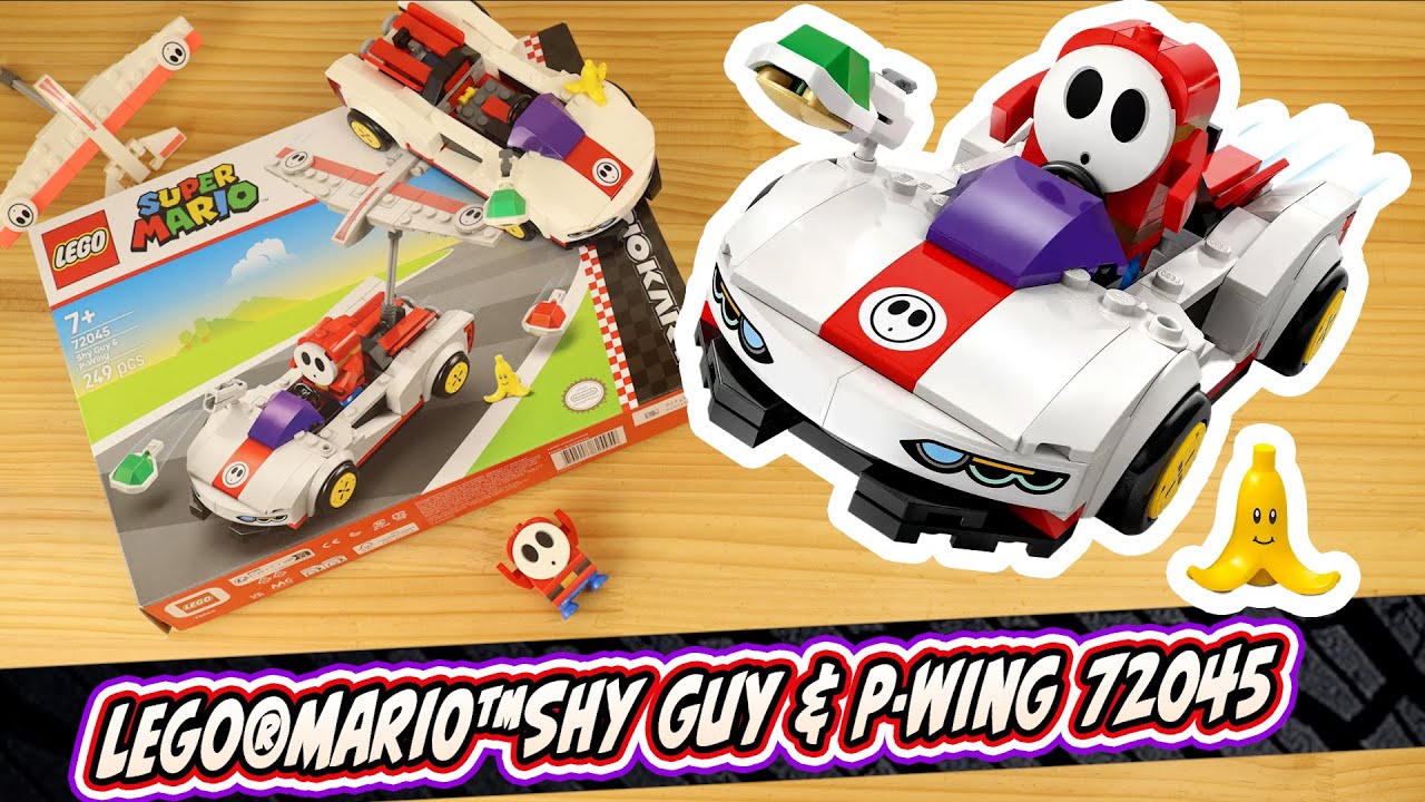 Mario Kart™ – Shy Guy & P-Wing 72045 /マリオカート™ – ヘイホーとP