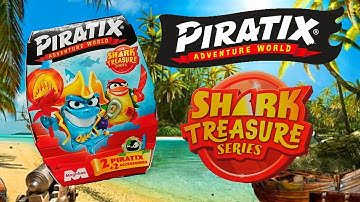 *Brand New*  Piratix Adventure World | Shark Treasure Series | 2-Pack Box Unboxing