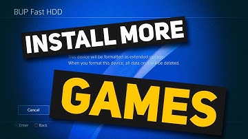 How to use an External Hard Drive (USB 3.0) as Game Storage on PS4 - PS4 Version 4.50 Update Details