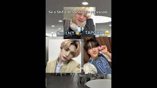 E Se O Bts E Stray Kids Estivessem Na Escola?