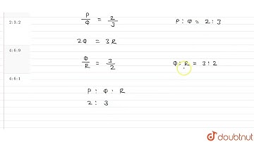यदि 3P = 2Q तथा 2Q = 3R हो, तो P:Q: R क्या होगा? | CLASS 14 | अनुपात-समानुपात  | MATHS | Doubtnu...