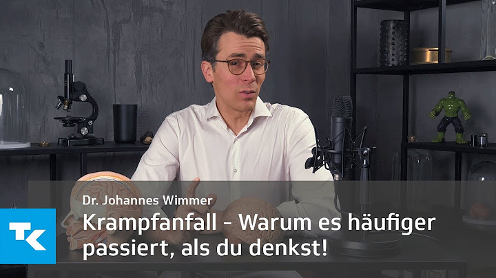 Krampfanfall - Es passiert häufiger, als du denkst! I Dr. Johannes Wimmer
