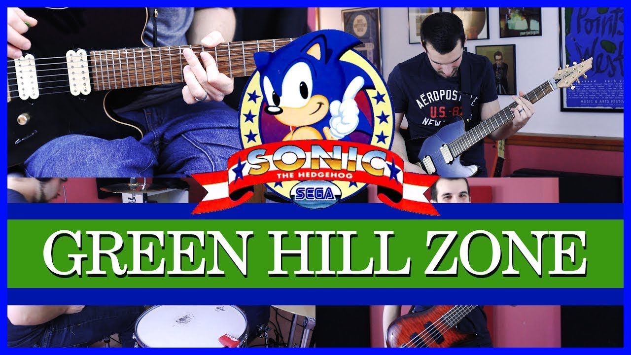 Green Hill Zone - Sonic The Hedgehog (Rock Guitar Cover)