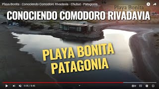 Playa Bonita - Conociendo Comodoro  Rivadavia  - Chubut  - Patagonia.