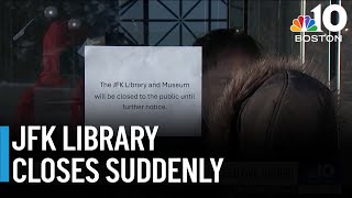 Closure of JFK Library raises questions