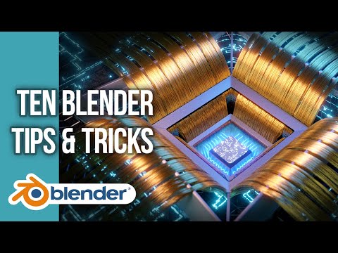 10 Modelling Tips & Tricks in Blender 2.9